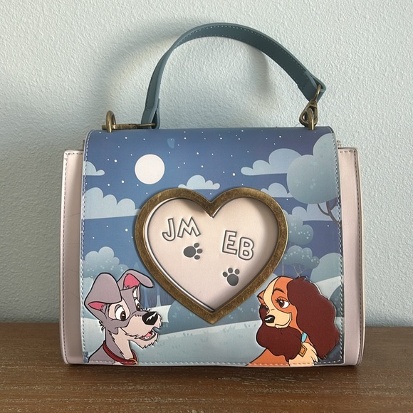 NWT Loungefly x Lady and the Tramp Crossbody - Picture 2 of 11